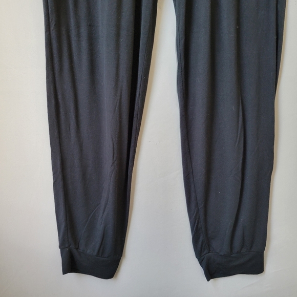 Eberjey Henry Modal Tencel Pajama Lounge Bottoms Pants Black L - Picture 6 of 12